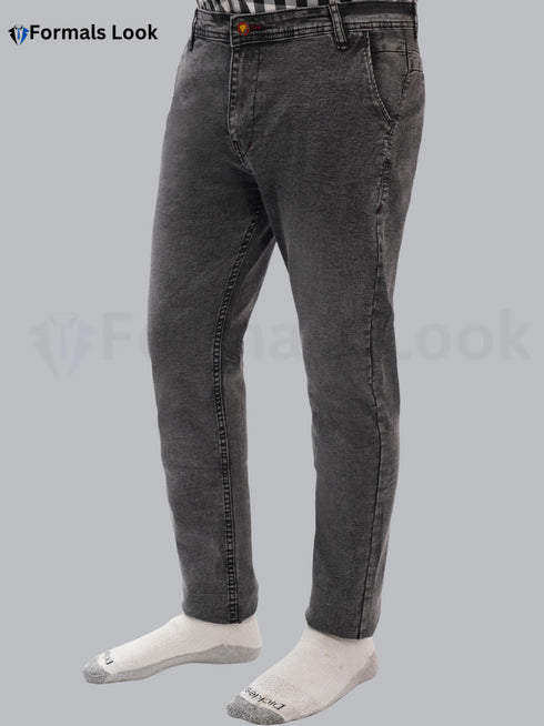 Black Imported Stuff Ultra Comfort With Stretch Jeans Pant